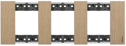 Рамка универсальная Legrand BTicino Living Now 3-м. 6 мод. дерево дуб фото Рамка универсальная Legrand BTicino Living Now 3-м. 6 мод. дерево дуб картинка